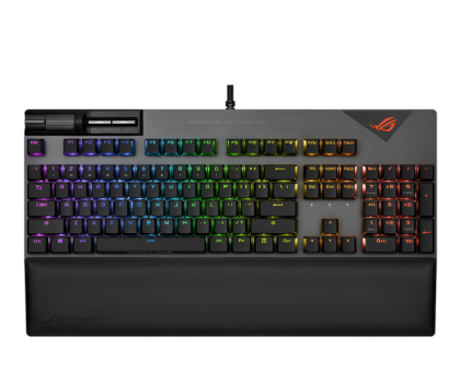 Klawiatura ASUS ROG STRIX Flare II 8000Hz/ ROG NX/ PBT/ USB 2.0/ czarna 90MP02D6-BKUA01